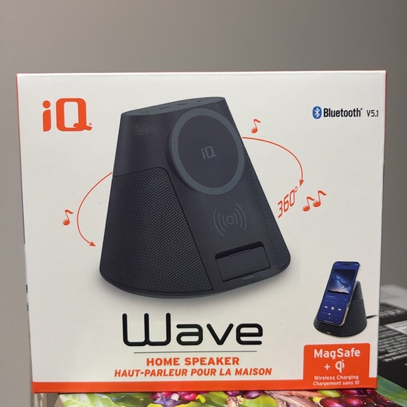 iQ Wave Home Speaker & Wireless Charger - Picture 2 of 6
